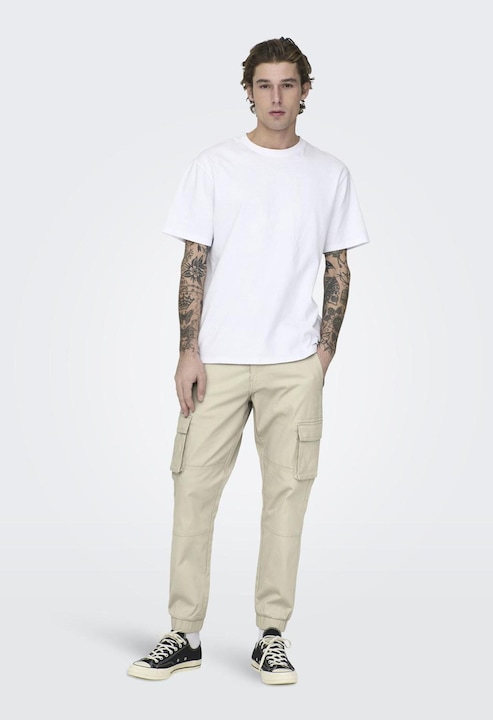 Actual product image Only & Sons Cuff cargo pants (36)