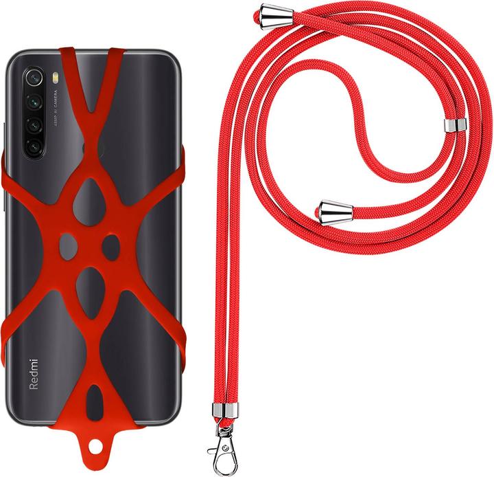 Actual product image Avizar Cell phone chain, adjustable nylon strap