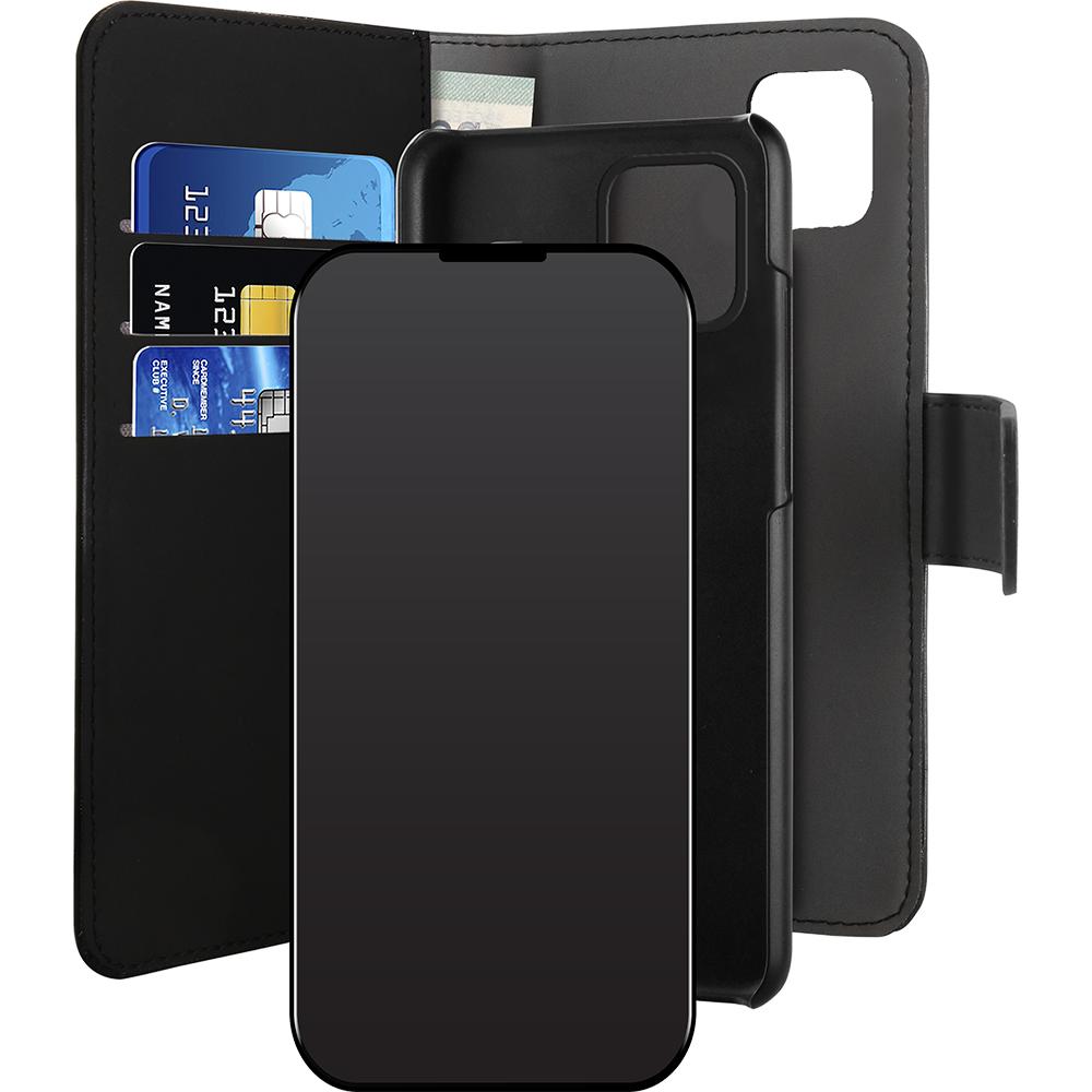 Bigben PUROFOLIOMAGNIP1267B Handy-Schutzhülle (6.68 Zoll) Geldbörsenhülle (Apple iPhone 12 Pro Max), Smartphone Hülle, S...