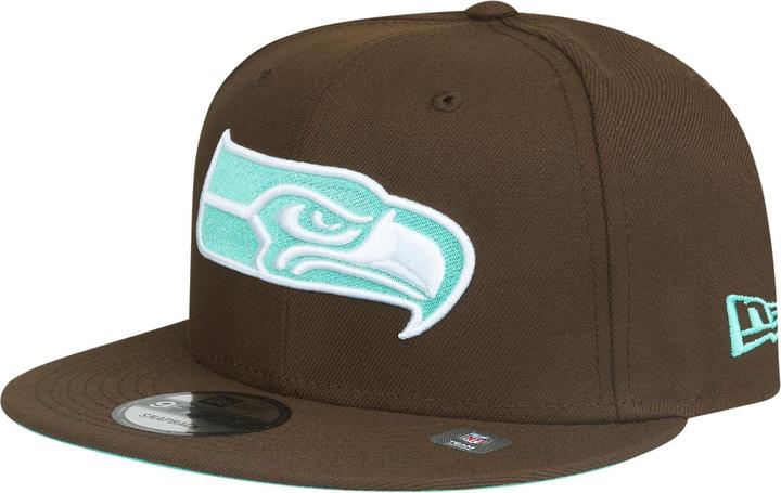 Actual product image New Era 9Fifty Seattle Seahawks Walnut