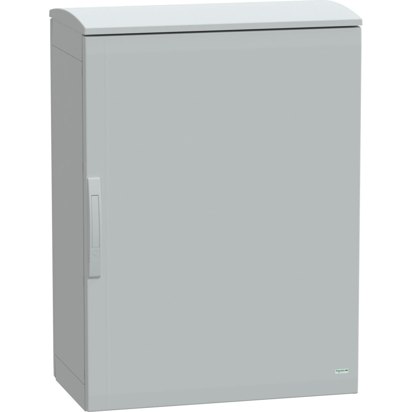 Schneider Electric, Verteilerschrank, Polyestergehäuse bodenst. Vers.PLAT oben NSYPLAT1074G