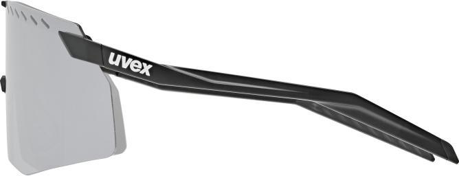 Actual product image Uvex pace stage (black matt (silver), Mirror Silver)
