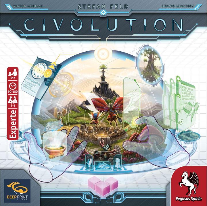 Actual product image Pegasus Civolution (Deep Print Games) (German, 1 - 4 Players)