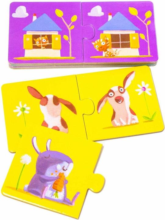 Actual product image Djeco Duo opposites (2 pieces)