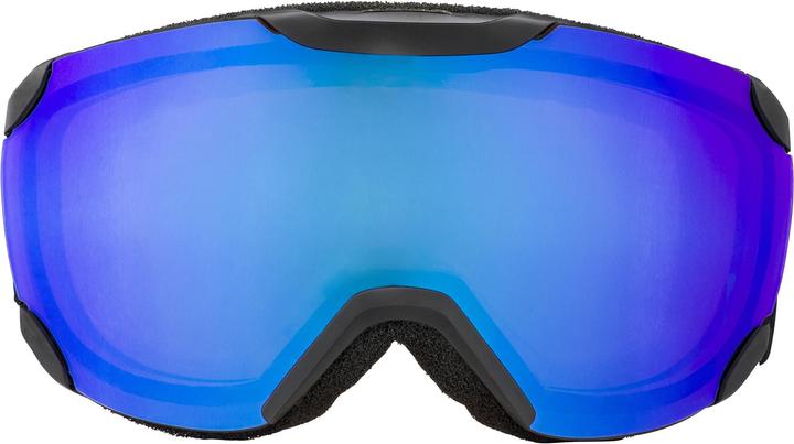 Produktbild ALPINA SPORTS Thaynes HM Skibrille (Farbe: 831 black, Scheibe: Hicon Mirror, blue (S2))