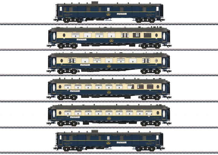 Immagine prodotto Märklin 42470 H0 Set di vetture Pullman "Edelweiss" della CIWL (Traccia IIG)