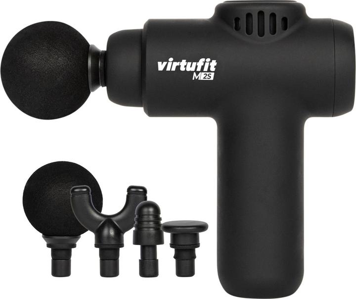 Actual product image Virtufit M2s Mini Massage Gun with 4 Attachments (30 Steps, 240 min)