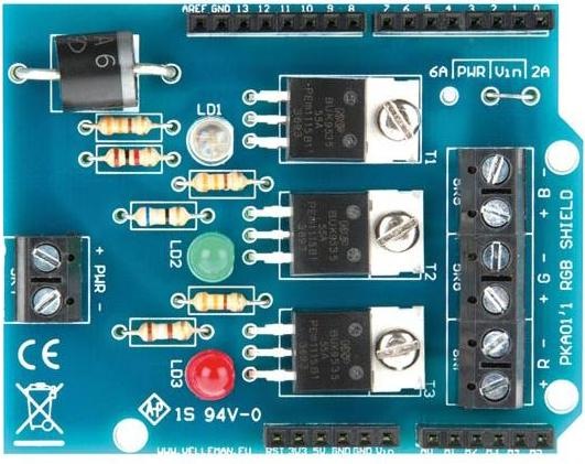 Image du produit Whadda Panneau RGB pour Arduino