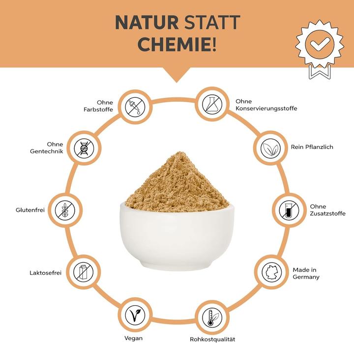Produktbild Eltabia Bio Camu Camu Pulver hochdosiert mit natürlichem Vitamin C aus Brasilien (Pulver, 100 g)