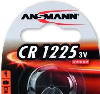 Actual product image Ansmann CR 1225 (1 pcs., CR1225, 50 mAh)