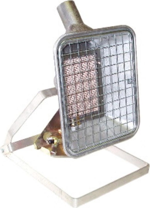 Actual product image Borrmann Brenner Infrared heater propane gas, stand and piezo ignition (3.20 W)