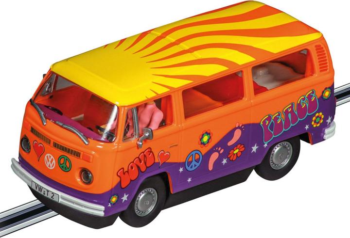 Actual product image Carrera D132 VW Bus T2b Peace and Love