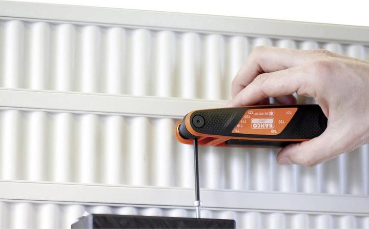 Produktbild Bahco Sechskant-Schraubendreher-Satz, metrisch, brüniert mit weichem Griff 2.5 mm-10 mm - 7-teilig