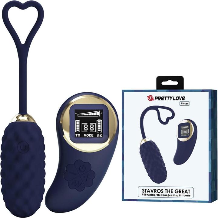 Produktbild Pretty Love Vivian Blue Vibrations-Ei Mit Fernbedienung