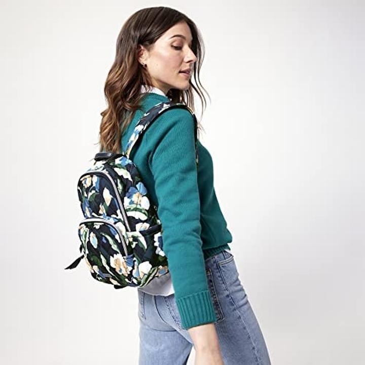 Actual product image Vera Bradley Performance Twill Small Backpack