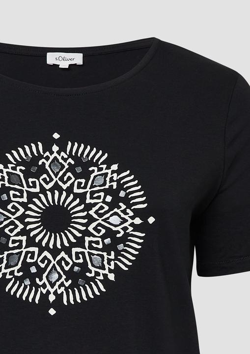 Actual product image S.Oliver T-Shirt T-Shirt aus Baumwollstretch mit Print (44)