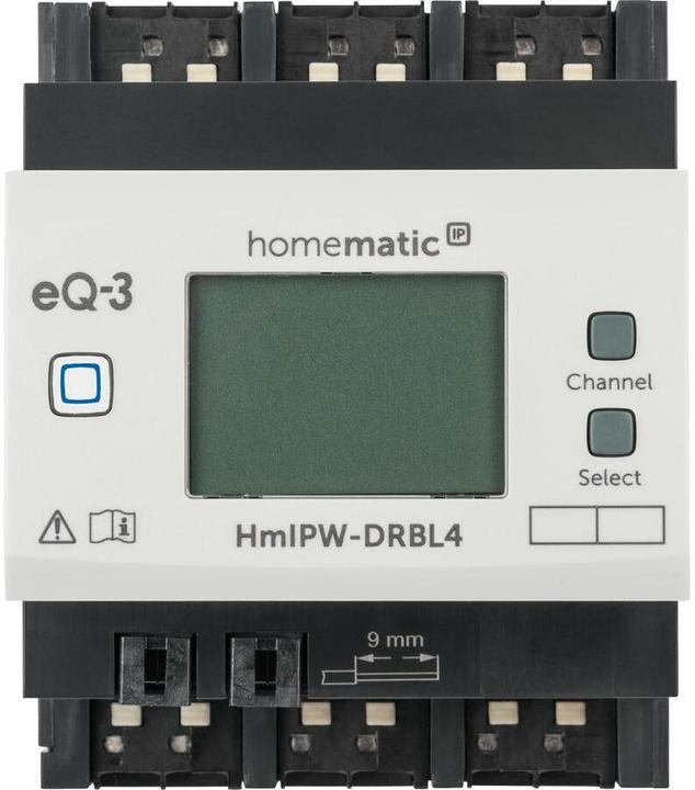 Actual product image EQ-3 HomeMatic IP Wired blind actuator HmIPW-DRBL4 (Shutter actuator)