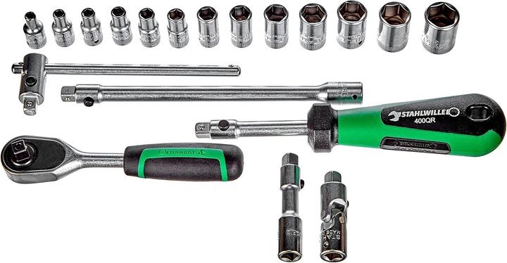 Image du produit Stahlwille Jeu de clés à douille 1/4 (6.3 mm) (13 mm, 3,5 mm)