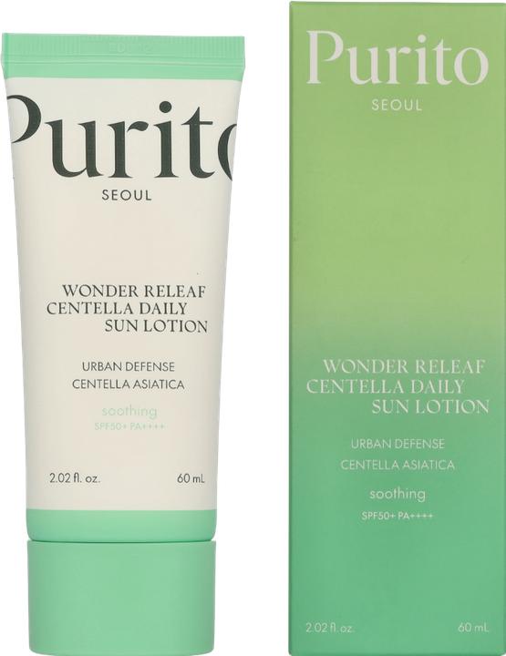 Image du produit Purito Wonder Releaf Centella (Lotion solaire, SPF 50+, 60 ml, 60 g)