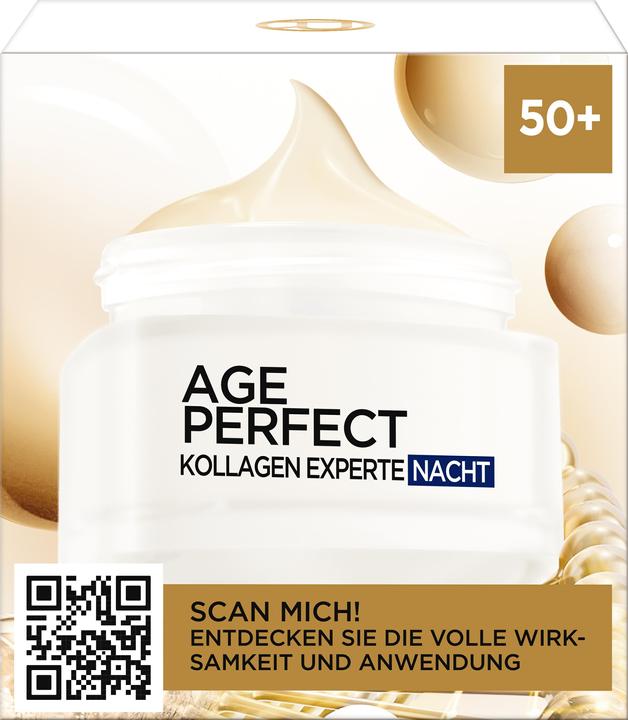 Actual product image L'Oréal Paris Loreal, Alter Perfect Pro-Collagen Expert, Night Cream, 50 ml (50 ml, Night cream)
