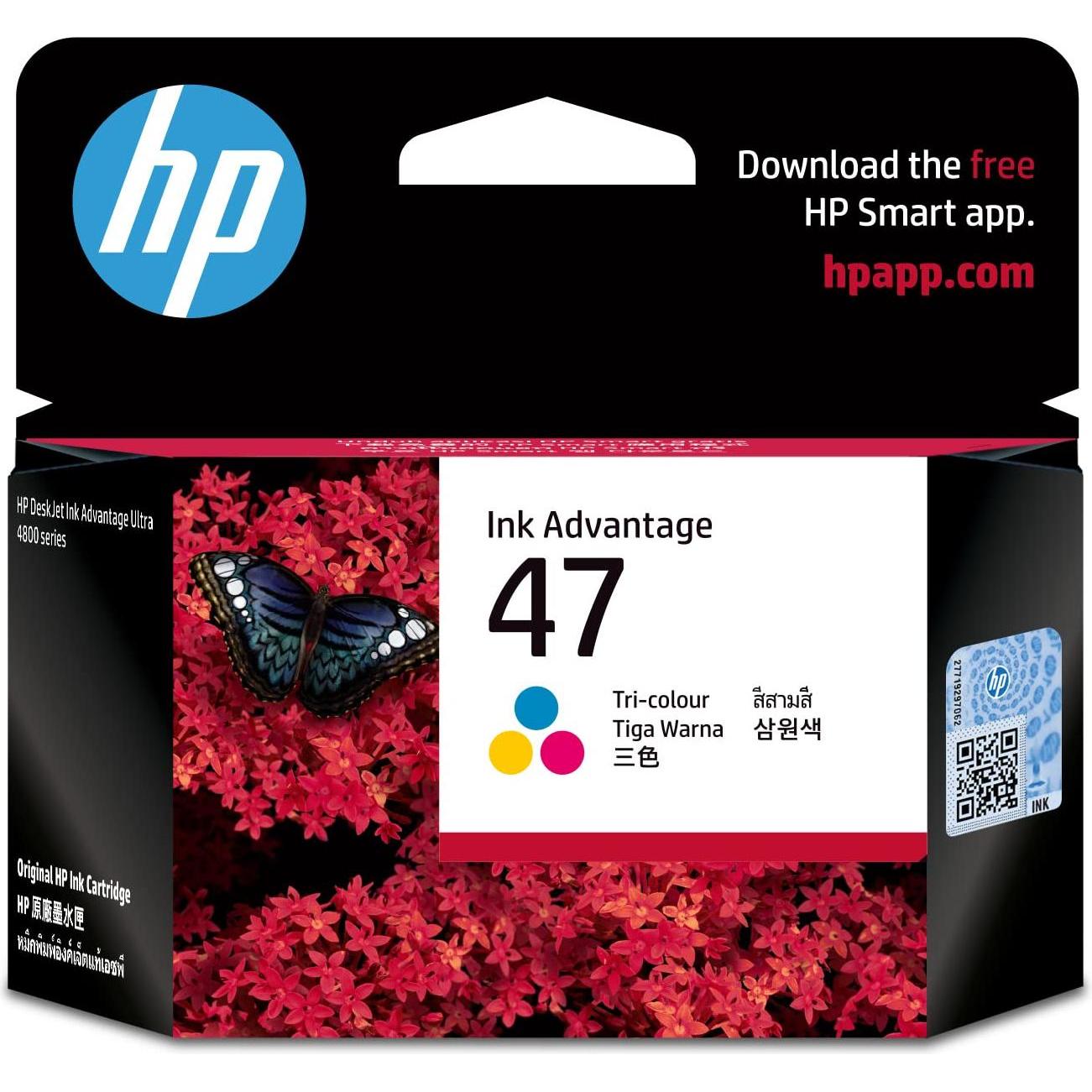 Thumbnail - HP, Druckerpatrone, Ink Cart/ 47 Tri-color Original Car (M, Y, C)