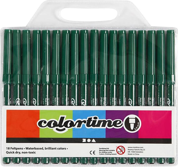 Produktbild Creativ Company Donkergroene Stiften, 18st. (18x)