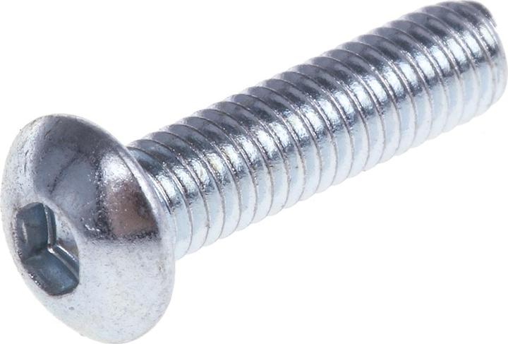Produktbild RS PRO Schrauben Linsenkopf ISO7380 M3x12mm (100 Schrauben pro Stück)