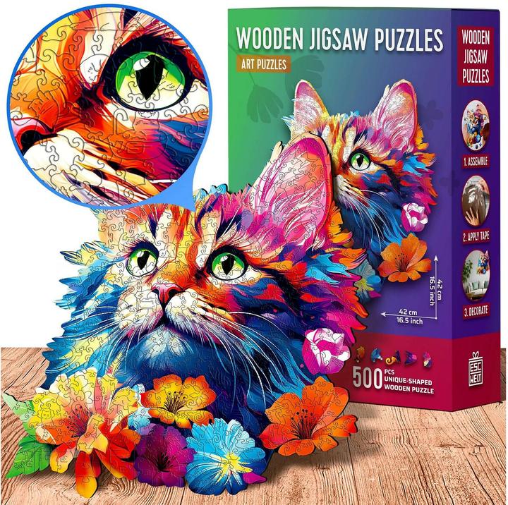 Actual product image Escape Welt Cat (200 pieces)