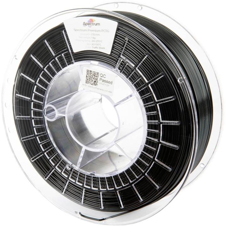 Immagine prodotto Filamento PCTG Traffic Black 1.0kg 1.75mm (PCTG, 1.75 mm, 1000 g)