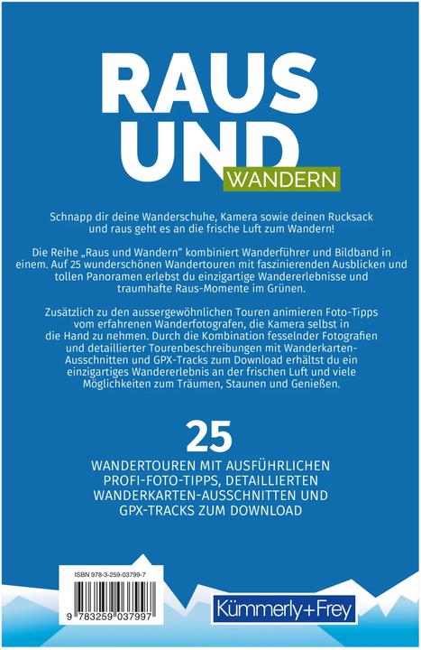 Immagine prodotto Raus und Wandern Zürich (Tedesco, Corridoio Kümmerly+Frey AG, 2024)