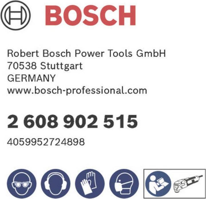 Productafbeelding Bosch Professional Zubehör EXPERT C470 Schleifpapier Set, 93x93mm, K60/80/120/180/240, 50-tlg. Starter Pack (120, 180, 240, 60, 80)