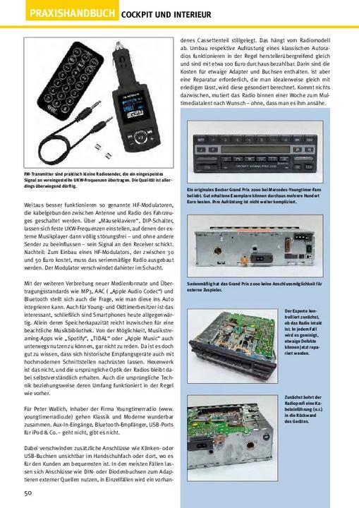 Produktbild Praxishandbuch Cockpit & Interieur (Deutsch, 2016)