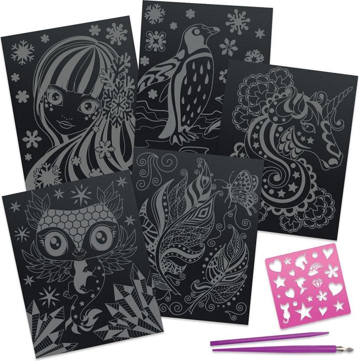 Image du produit Giochi Preziosi Images à gratter Nebulous Stars - Scratch Art