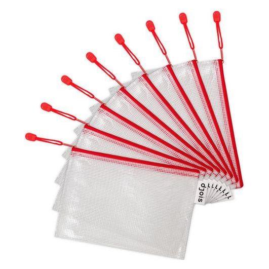 Tarifold, Map, Zipper Ritszak, Din A5, Pvc, Rood (A5, 8 x)