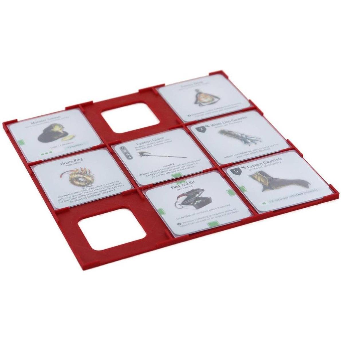 Feldherr Spieler Dashboard für Kingdom Death: Monster - Ausrüstungskarten (Materiale sintetico)