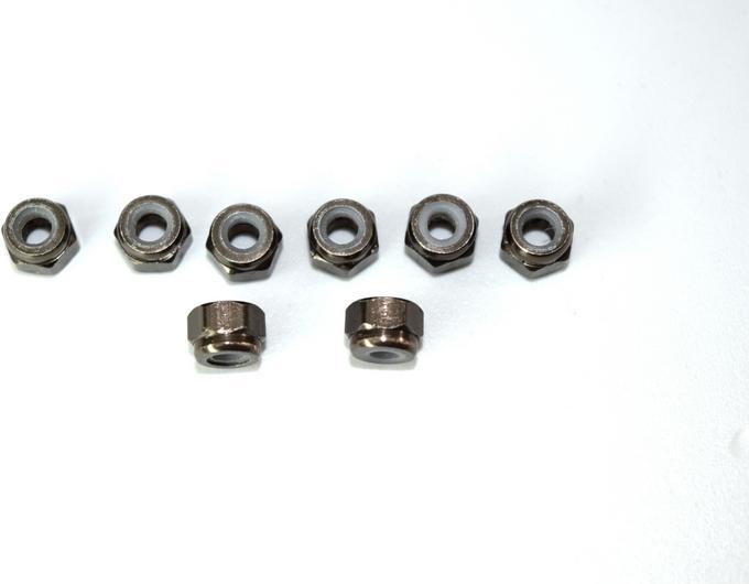 Produktbild Absima Aluminium Nylon Mutter M3