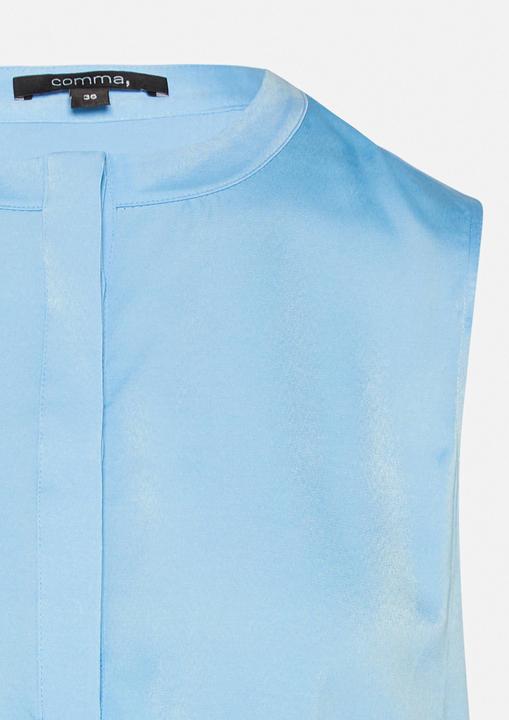 Produktbild Comma Bluse Satin-Top mit verdeckter Knopfleiste (36)