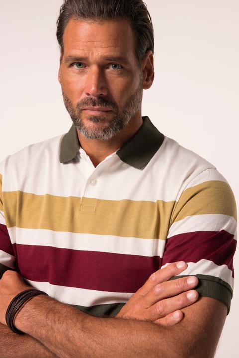 Actual product image JP1880 JP 1880 polo shirt, short sleeve, striped jersey, up to 8 XL (6XL)