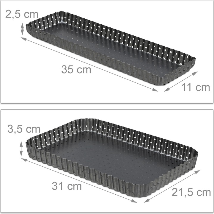 Actual product image Relaxdays Tart pan