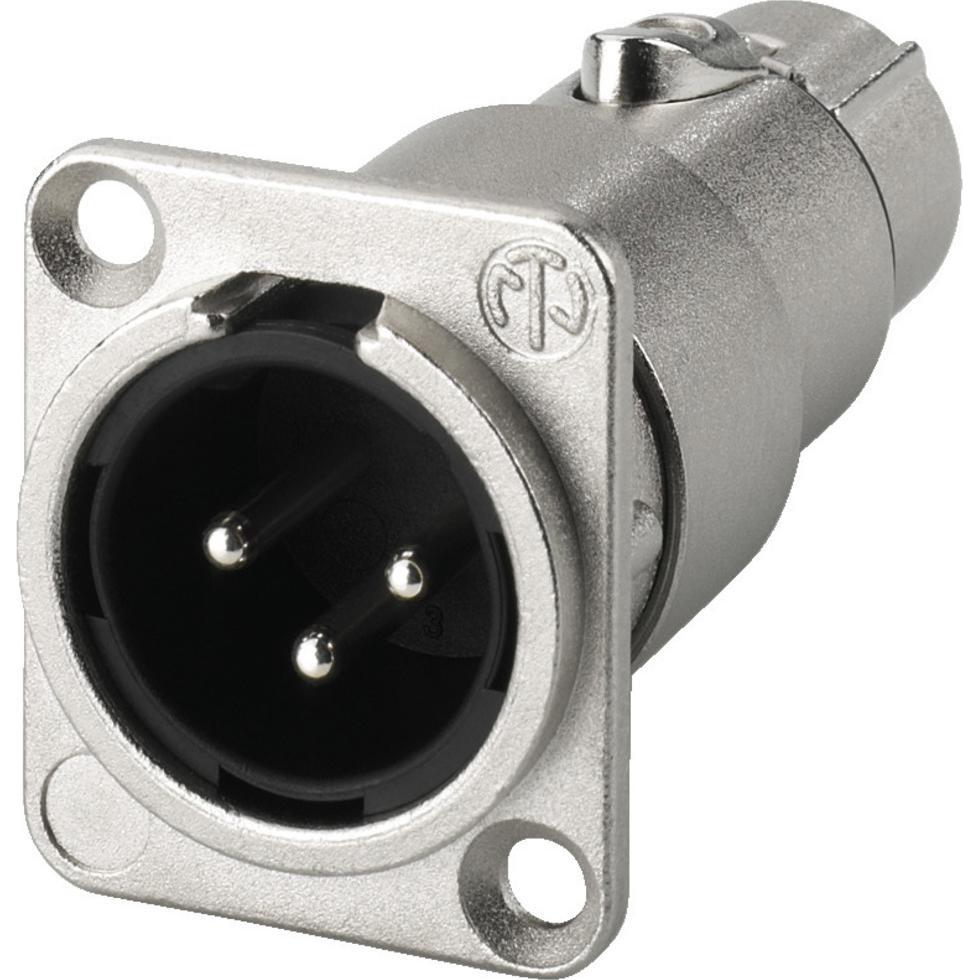 Thumbnail - Neutrik Na3mdf (Klinkenadapter), Audio Adapter, Grau