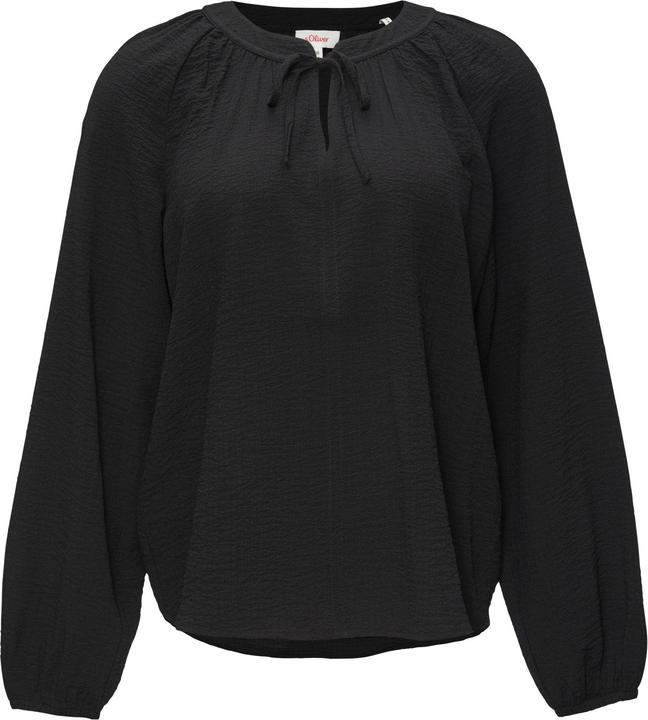 Image du produit S.Oliver Bluse Strukturierte Bluse mit Raffdetails (38)