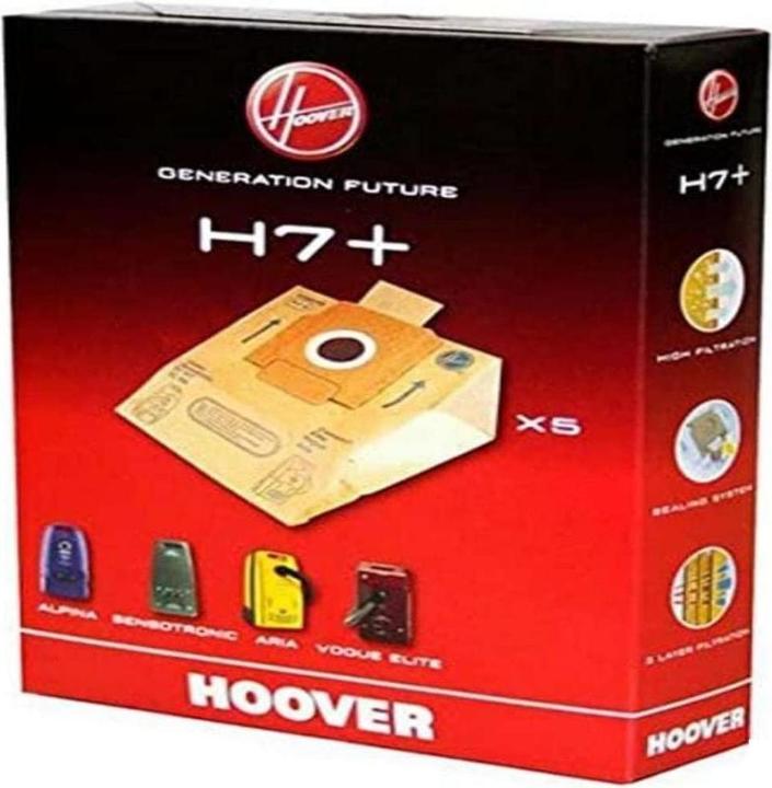 Produktbild Hoover 5er-Set Staubsaugerbeutel 1600 Audio Booster Plus - Braun (5x)