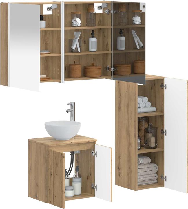 Produktbild vidaXL Badezimmermöbel-Set
