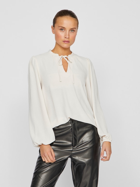 Actual product image Vila V-neck top with long sleeves (36)