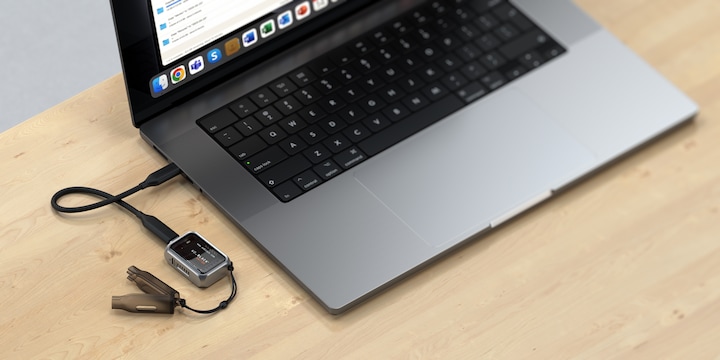 Actual product image Satechi Mini NVMe SSD Enclosure (M.2 2230)