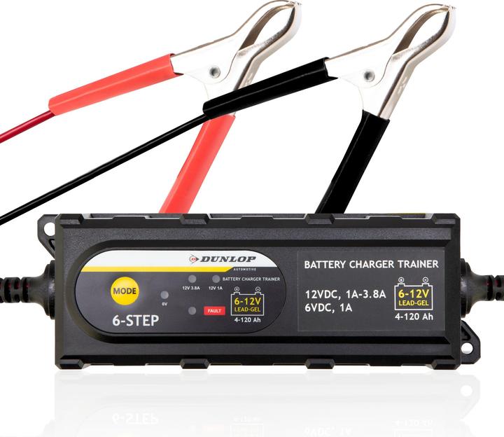 Produktbild Dunlop Batterieladegerät 3.8A (12V, 3.80 A)