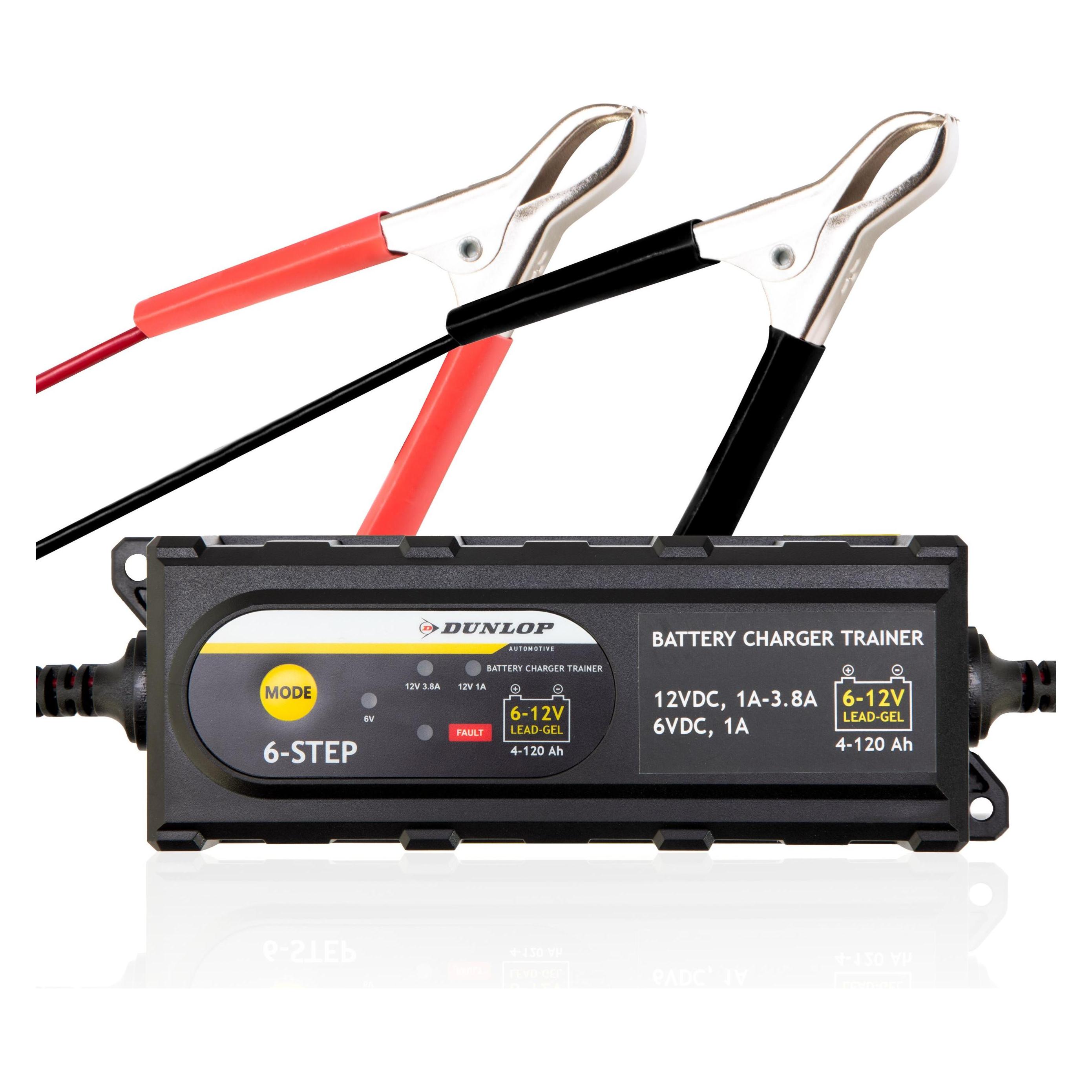 Dunlop, Auto-acculaders, Accumuliatoriaus įkroviklis 3.8A (12V, 3.80 A)
