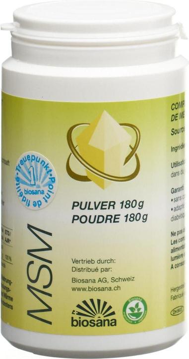 Actual product image Biosana MSM Methylsufonylmethane Powder (1 Piece, Powder, 180 g)