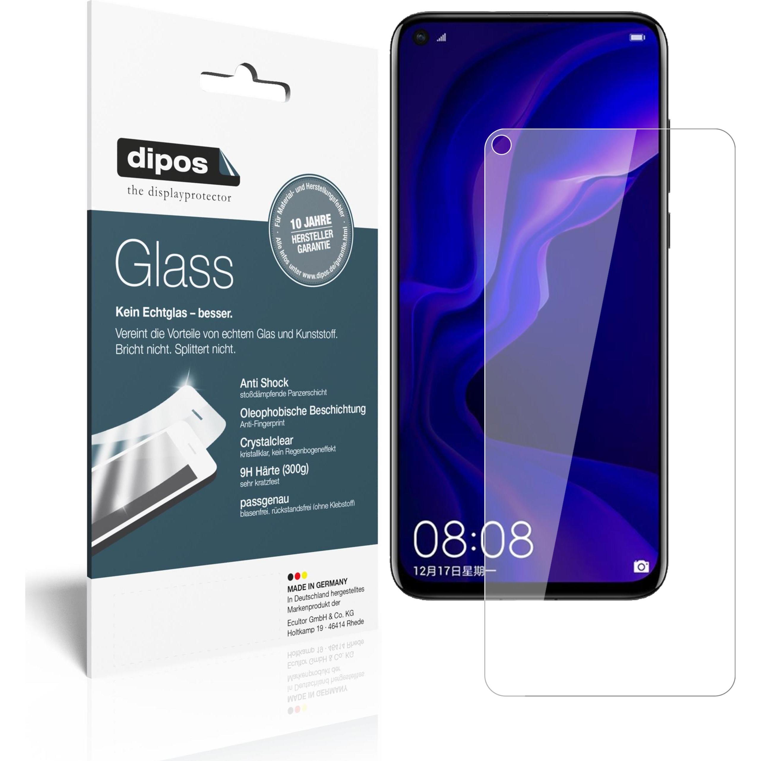 Dipos Displayschutz Anti-Shock (1 Stück, Huawei Nova 4), Smartphone Schutzfolie, Transparent