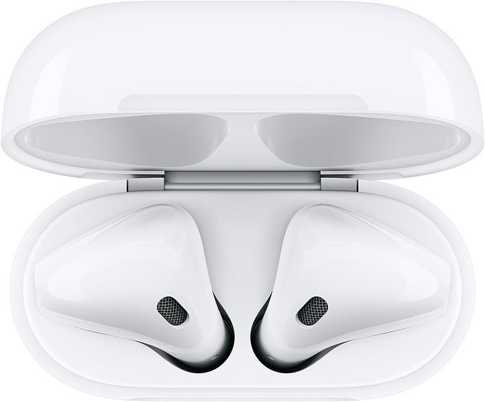 Produktbild Apple AirPods 2nd Gen. mit kabellosem Ladecase (2019) (keine Geräuschunterdrückung, 5 h, Kabellos)